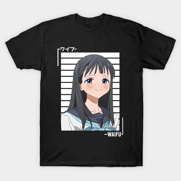 Akebis Sailor Uniform Komichi Akebi T-Shirt by HammiltenJohn
